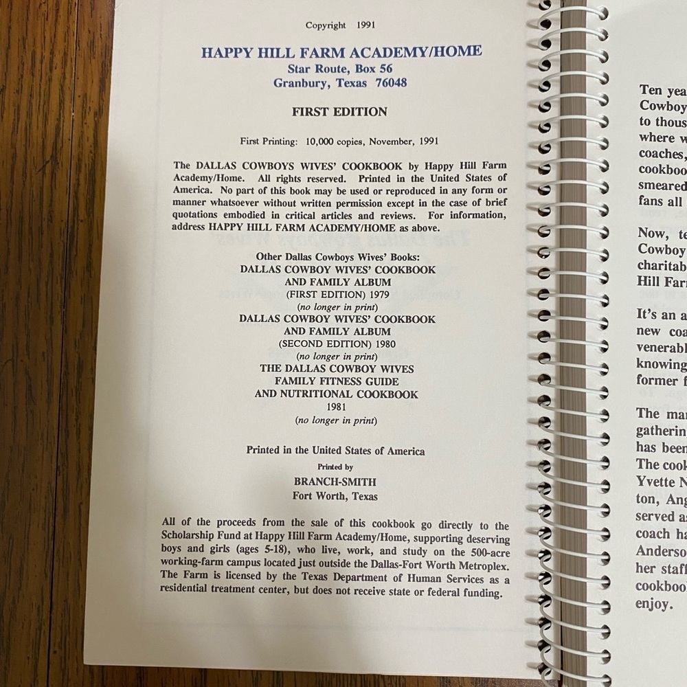 Dallas Cowboys Wives' Cookbook - Picture 4 of 10